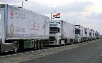 176 شاحنة مساعدات تدخل غزة.. و1000 مصاب فلسطيني يصلون المستشفيات المصرية
