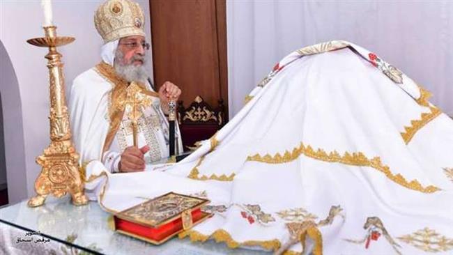 البابا تواضروس الثاني يقيم قداس أحد الشعانين في «كينج مريوط» بالإسكندرية