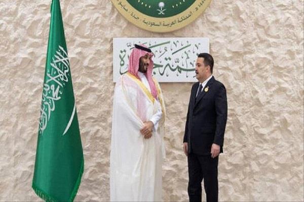 ولي العهد السعودي يبحث مع رئيس الوزراء العراقي العلاقات الثنائية 