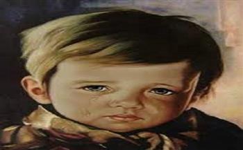 لوحات عالمية.. «الطفل الباكي» لجيوفاني براجولين