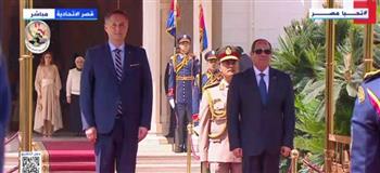 بث مباشر.. الرئيس السيسي يستقبل رئيس البوسنة والهرسك