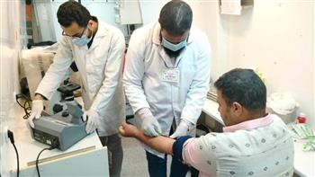 صحة المنيا : الكشف على 1554 مواطنًا بقافلة طبية بقرية في أبو قرقاص 