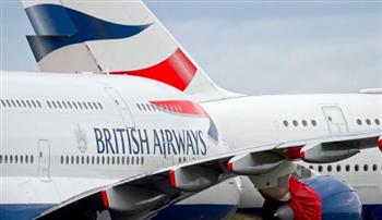 لحظة اصطدام طائرتين على أرض مطار هيثرو في لندن| فيديو 