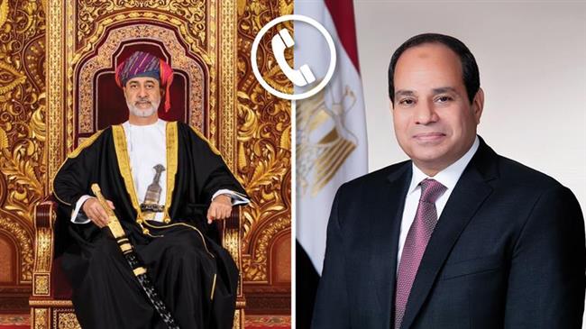 الرئيس السيسي يتلقى اتصالا من سلطان عمان للتهنئة بعيد الفطر