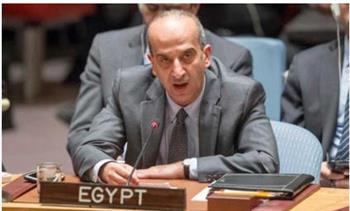 مندوب مصر بالأمم المتحدة يكشفف سببين وراء عدم التزام إسرائيل بالقانون الدولية 