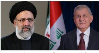 الرئيسان العراقي والإيراني يبحثان جهود تعزيز الأمن في المنطقة