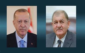 الرئيسان العراقي والتركي يبحثان التنسيق المشترك لتعزيز السلام والاستقرار بالمنطقة