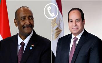 السيسي يهنئ رئيس مجلس السيادة السوداني بمناسبة عيد الفطر