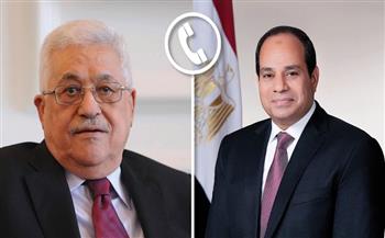 الرئيسان المصري والفلسطيني يتبادلان التهاني بمناسبة حلول عيد الفطر المبارك 