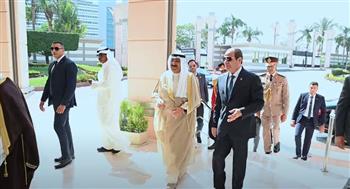 الرئيس السيسي يودع أمير الكويت في ختام زيارته الرسمية لمصر (فيديو)