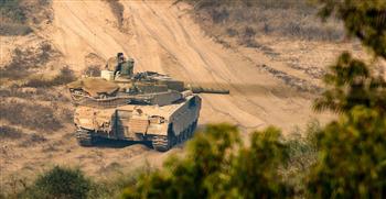 توغل آليات الاحتلال الإسرائيلي في حي الزيتون جنوب مدينة غزة