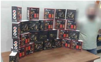 استهداف محلين لبيع أجهزة فك شفرات القنوات الفضائية في بني سويف 