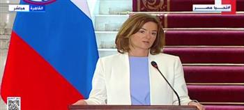 "وزيرة خارحية سلوفينيا": نقدر دور مصر للتعامل مع الأزمة الإنسانية بقطاع غزة