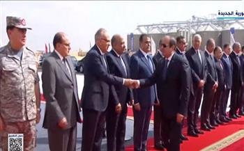 الرئيس السيسي يصل مقر افتتاح المرحلة الأولى من موسم الحصاد بمشروع مستقبل مصر