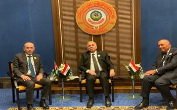 وزراء خارجية مصر والأردن والعراق يبحثون آلية التعاون الثلاثي بالمنامة