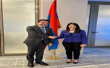 "المشاط" تبحث مع وزير المالية الأرميني ترتيبات الدورة السادسة للجنة المشتركة بين البلدين