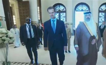 الرئيس السوري يصل إلى المنامة للمشاركة في الدورة الـ33 من القمة العربية 