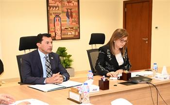 أشرف صبحي يبحث مع وزيرة التخطيط تقييم عروض إدارة وتشغيل مدينة مصر للألعاب الأولمبية  
