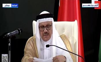 وزير خارجية البحرين: يجب وقف إطلاق النار.. وإقامة دولة فلسطينية مستقلة