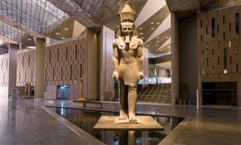 وفد اليونسكو يزور المتحف المصري الكبير
