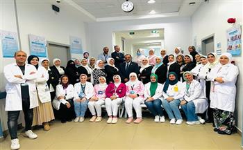 "الرعاية الصحية": مستشفى الرمد ببورسعيد يحصل على اعترافا دوليا في التحول الأخضر