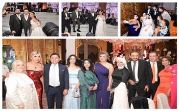 الفنان سامح يسرى يحتفل بزفاف ابنته بأحد فنادق القاهرة