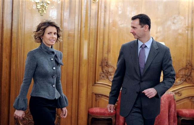 الرئاسة السورية: إصابة السيدة الأولى أسماء الأسد بسرطان الدم 