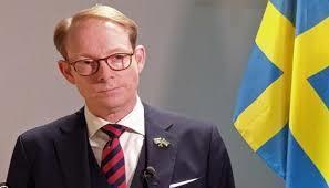 وزير خارجية السويد: نرفض أي هجوم إسرائيلي على قوافل المساعدات إلى غزة