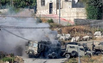 استهداف ناقلة جنود إسرائيلية جنوب شرق مدينة رفح 