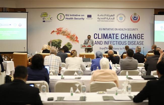 افتتاح ورشة العمل "تأثير تغير المناخ على الأمراض المعدية" بشرم الشيخ