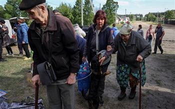 بسبب القصف الروسي.. أوكرانيا تجلي 11 ألف شخص من 3 مناطق بإقليم خاركيف