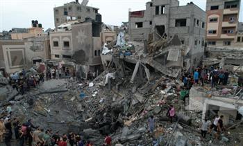 إعلام فلسطيني: 6 شهداء في قصف لجيش الاحتلال على مخيم النصيرات وسط غزة 