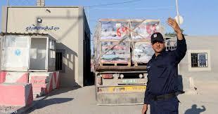 اتفاق مصري أمريكي.. كواليس دخول شاحنات المساعدات إلى غزة من معبر كرم أبوسالم