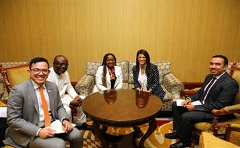 «المشاط» تلتقي رئيسة الميثاق العالمي بإفريقيا لاستكشاف فرص التعاون المشترك 