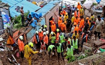 مصرع 10 أشخاص جراء انهيار محجر بسبب الأمطار في الهند
