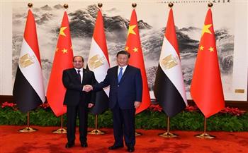 بيان مشترك بين مصر والصين  بشأن "تعميق علاقات الشراكة الاستراتيجية الشاملة"