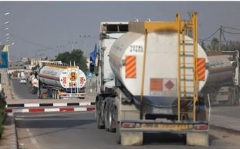 دخول 8 شاحنات وقود إلى قطاع غزة عبر معبر رفح 