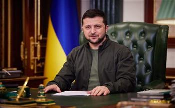 زيلينسكي: لا بد للمجتمع الدولي من العمل بقوة لإجبار روسيا على احترام سيادة أوكرانيا