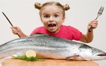 الأطفال وتناول الأسماك المملحة