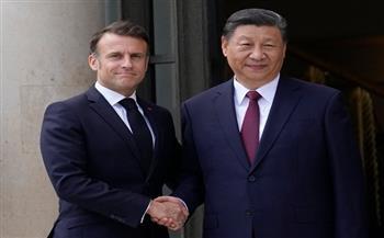 الرئيس الفرنسي يستقبل نظيره الصيني بقصر الإليزيه