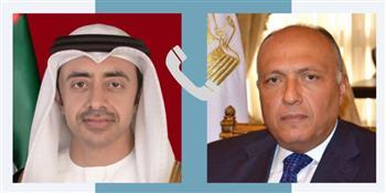 وزير الخارجية يتلقى اتصالاً من نظيره الإماراتي للتشاور حول التطورات في رفح الفلسطينية