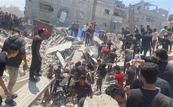 4 شهداء و16 مصابا في قصف استهدف منزلا غربي رفح الفلسطينية