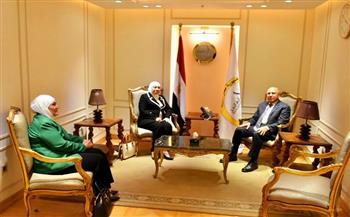 مصر والأردن تبحثان تعزيز التعاون المشترك في مجالات النقل