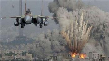 طائرات الاحتلال تقصف منزلين في حي تل السلطان غرب مدينة رفح الفلسطينية