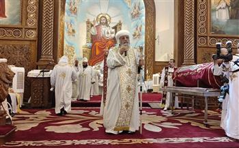البابا تواضروس يدشن كنيسة القديس الأنبا أبرآم بالفيوم