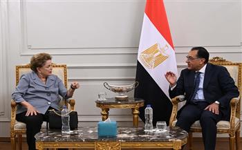«مدبولي» يستعرض مع رئيسة بنك التنمية الجديد تجربة مصر التنموية خلال الأعوام الماضية