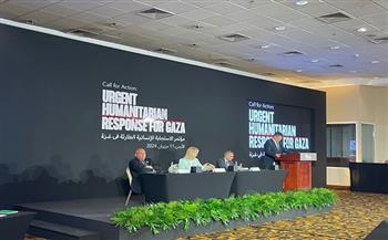 وزير الخارجية يشارك في افتتاح مجموعات العمل الخاصة بمؤتمر الاستجابة الإنسانية لغزة