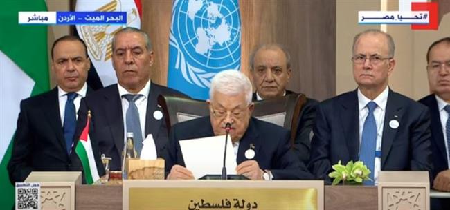 الرئيس الفلسطيني: مجلس الأمن والمجتمع الدولي مسؤولون عن الضغط على إسرائيل لفتح المعابر البرية