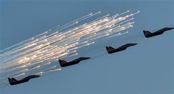 القوات الجوية الروسية تستهدف مواقع عسكرية أوكرانية
