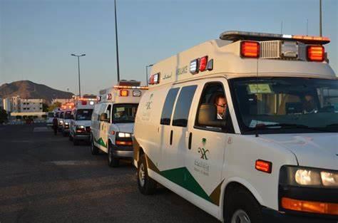 «الصحة السعودية» تنقل 18 حاجًا عبر 31 عربة إسعاف من المدينة المنورة للمشاعر المقدسة 